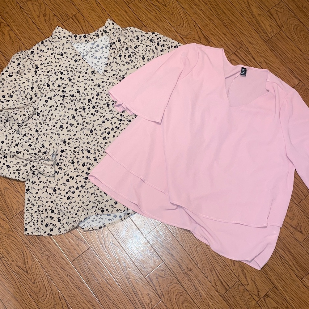 2 Shein Tops, Size 1xl